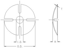 slotted washer